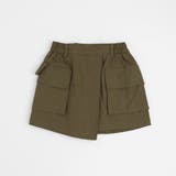 【インナーパンツ付】アシンメトリーキュロットカーゴスカート | URBAN CHERRY | 詳細画像2