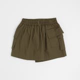 【インナーパンツ付】アシンメトリーキュロットカーゴスカート | URBAN CHERRY | 詳細画像3