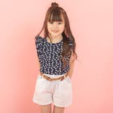 小花柄肩フリルトップス+ベルト付きショートパンツ | URBAN CHERRY | 詳細画像10