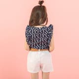 小花柄肩フリルトップス+ベルト付きショートパンツ | URBAN CHERRY | 詳細画像8