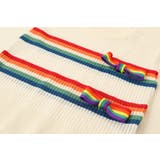 ラインデザインリブニットトップス+プリーツスカート | URBAN CHERRY | 詳細画像14