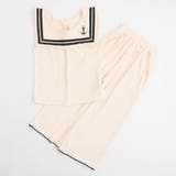 マリンセーラーノースリーブトップス+メロウデザインリラックスパンツ | URBAN CHERRY | 詳細画像2