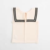 マリンセーラーノースリーブトップス+メロウデザインリラックスパンツ | URBAN CHERRY | 詳細画像5