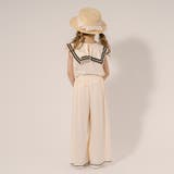 マリンセーラーノースリーブトップス+メロウデザインリラックスパンツ | URBAN CHERRY | 詳細画像8