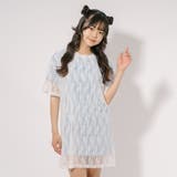 レースワンピース+メルバ二プリントワンピース | URBAN CHERRY | 詳細画像32