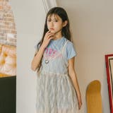 レースキャミワンピース+ロゴデザインちびTシャツ | URBAN CHERRY | 詳細画像26