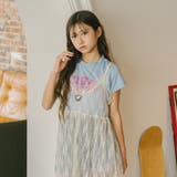 レースキャミワンピース+ロゴデザインちびTシャツ | URBAN CHERRY | 詳細画像27