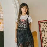 レースキャミワンピース+ロゴデザインちびTシャツ | URBAN CHERRY | 詳細画像50