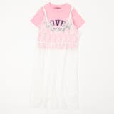 レースキャミワンピース+ロゴデザインちびTシャツ | URBAN CHERRY | 詳細画像7
