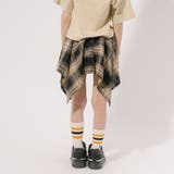 【2点セット】スプレープリントデザインTシャツ+シャツライクスカート | URBAN CHERRY | 詳細画像14