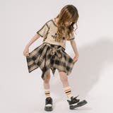 【2点セット】スプレープリントデザインTシャツ+シャツライクスカート | URBAN CHERRY | 詳細画像15