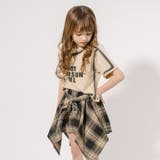 【2点セット】スプレープリントデザインTシャツ+シャツライクスカート | URBAN CHERRY | 詳細画像9