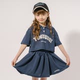 【2点セット】フロントロゴトップス+インナーパンツ付きギャザースカート | URBAN CHERRY | 詳細画像4
