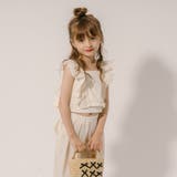 【2点セット】スクエアネックカットワークレースフリルトップス＋テーパードパンツ | URBAN CHERRY | 詳細画像12 