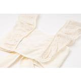 【2点セット】スクエアネックカットワークレースフリルトップス＋テーパードパンツ | URBAN CHERRY | 詳細画像22 