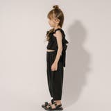 【2点セット】スクエアネックカットワークレースフリルトップス＋テーパードパンツ | URBAN CHERRY | 詳細画像6 