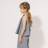 【2点セット】ギャザーキャミソールトップス＋リラックスタックパンツ | URBAN CHERRY | 詳細画像4 