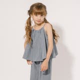 【2点セット】ギャザーキャミソールトップス＋リラックスタックパンツ | URBAN CHERRY | 詳細画像8 