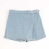 【2点セット】カットワークレースパフスリーブブラウス＋デニムキュロットスカート | URBAN CHERRY | 詳細画像8 