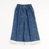 【2点セット】ミニドットリボンプリントデニムフリルトップス＋ストレートパンツ | URBAN CHERRY | 詳細画像11 