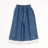 【2点セット】ミニドットリボンプリントデニムフリルトップス＋ストレートパンツ | URBAN CHERRY | 詳細画像12 