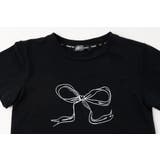 【2点セット】リボンプリントTシャツ＋デニムリボンストレートパンツ | URBAN CHERRY | 詳細画像19 