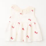 【2点セット】フリルカラーデザインリボンペプラムトップス+ストレートパンツ | URBAN CHERRY | 詳細画像5