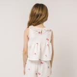 【2点セット】フリルカラーデザインリボンペプラムトップス+ストレートパンツ | URBAN CHERRY | 詳細画像7