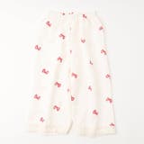 【2点セット】フリルカラーデザインリボンペプラムトップス+ストレートパンツ | URBAN CHERRY | 詳細画像9