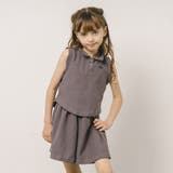 【2点セット】ワンポイントロゴノースリーブトップス+ショートパンツ | URBAN CHERRY | 詳細画像17