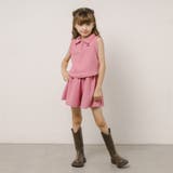 【2点セット】ワンポイントロゴノースリーブトップス+ショートパンツ | URBAN CHERRY | 詳細画像37