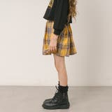 ロゴクロップドトレーナー＋チェックプリーツスカート | URBAN CHERRY | 詳細画像12 