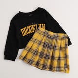 ロゴクロップドトレーナー＋チェックプリーツスカート | URBAN CHERRY | 詳細画像2 