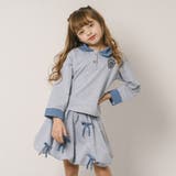 【2点セット】チェックシャツドッキングトレーナー＋リボンデザインスカート | URBAN CHERRY | 詳細画像10 