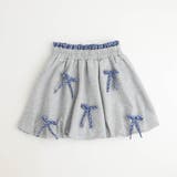 【2点セット】チェックシャツドッキングトレーナー＋リボンデザインスカート | URBAN CHERRY | 詳細画像12 