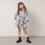 【2点セット】チェックシャツドッキングトレーナー＋リボンデザインスカート | URBAN CHERRY | 詳細画像19 