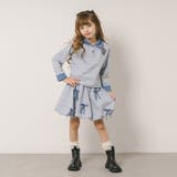 【2点セット】チェックシャツドッキングトレーナー＋リボンデザインスカート | URBAN CHERRY | 詳細画像20 