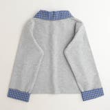 【2点セット】チェックシャツドッキングトレーナー＋リボンデザインスカート | URBAN CHERRY | 詳細画像7 