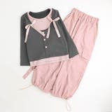 【2点セット】レイヤードライクリボントップス＋カーゴパンツ | URBAN CHERRY | 詳細画像4 