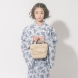 【被るだけ簡単&アレンジ自在】ニュアンスフラワーワンピ浴衣(翠華)+兵児帯2点セ… | URBAN CHERRY | 詳細画像12