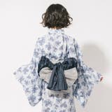 【被るだけ簡単&アレンジ自在】ニュアンスフラワーワンピ浴衣(翠華)+兵児帯2点セ… | URBAN CHERRY | 詳細画像15