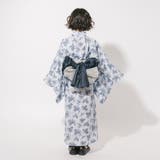 【被るだけ簡単&アレンジ自在】ニュアンスフラワーワンピ浴衣(翠華)+兵児帯2点セ… | URBAN CHERRY | 詳細画像5