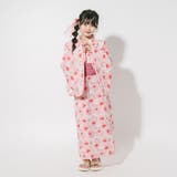 【被るだけ簡単＆アレンジ自在】ニュアンスフラワーワンピ浴衣（桃華）+兵児帯2点セ… | URBAN CHERRY | 詳細画像10 