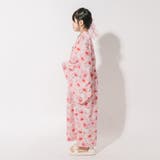 【被るだけ簡単＆アレンジ自在】ニュアンスフラワーワンピ浴衣（桃華）+兵児帯2点セ… | URBAN CHERRY | 詳細画像18 