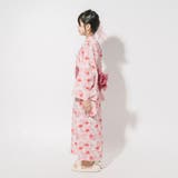 【被るだけ簡単＆アレンジ自在】ニュアンスフラワーワンピ浴衣（桃華）+兵児帯2点セ… | URBAN CHERRY | 詳細画像6 