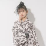 【被るだけ簡単&アレンジ自在】ニュアンスフラワーワンピ浴衣(凛華)+兵児帯2点セ… | URBAN CHERRY | 詳細画像39