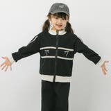 【2点セット】バイカラーフロントリボンデザインジップトップス＋ストレートパンツ | URBAN CHERRY | 詳細画像15 