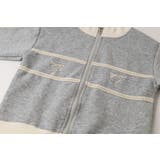 【2点セット】バイカラーフロントリボンデザインジップトップス＋ストレートパンツ | URBAN CHERRY | 詳細画像24 