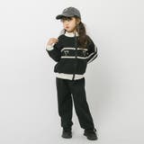 【2点セット】バイカラーフロントリボンデザインジップトップス＋ストレートパンツ | URBAN CHERRY | 詳細画像40 