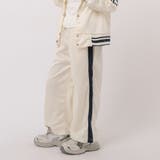 【2点セット】ロゴデザインラインブルゾン＋ストレートパンツ | URBAN CHERRY | 詳細画像13 